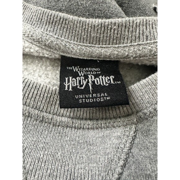 Harry Potter Slytherin Embroidered Sweatshirt Universal Studios Exclusive M - Picture 4 of 5